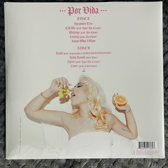 KALI UCHIS Por Vida Nine Year Anniversary Vinyl Limited Edition 💘 SHIPS ASAP - Picture 4 of 4